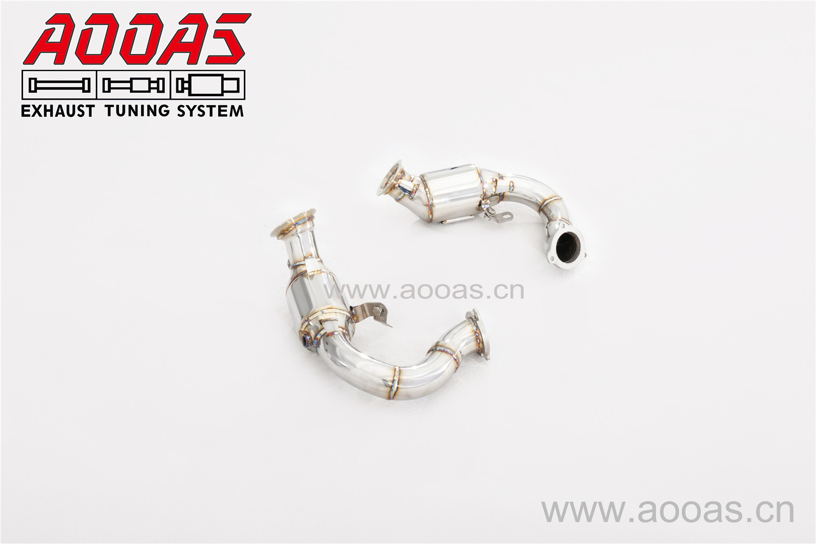 Porsche Macan 3.0T  All SS304 / Cat (With Cat) Downpipe